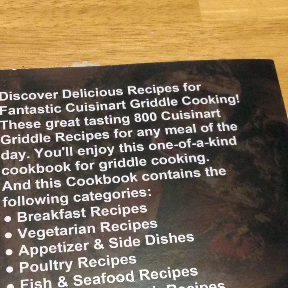 Cuisinart Griddle Cookbook, 250 crispy, easy, healthy recipes
